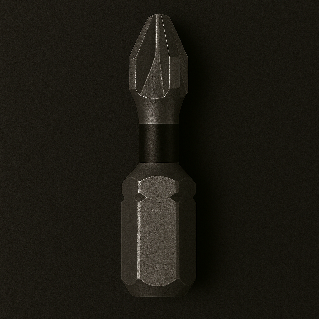 25mm Impact Driver Bit – PZ1 / PZ2 / PZ3