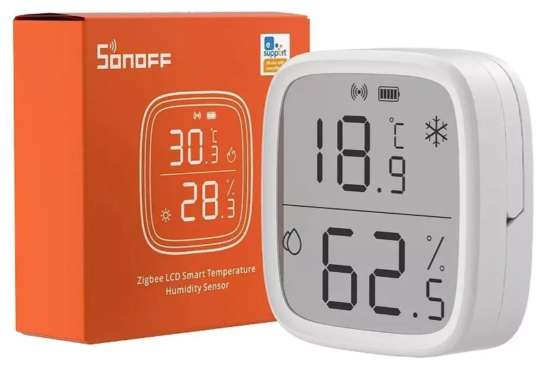Sonoff Snzb-02d Sensor Temperatura y Humedad Zigbee