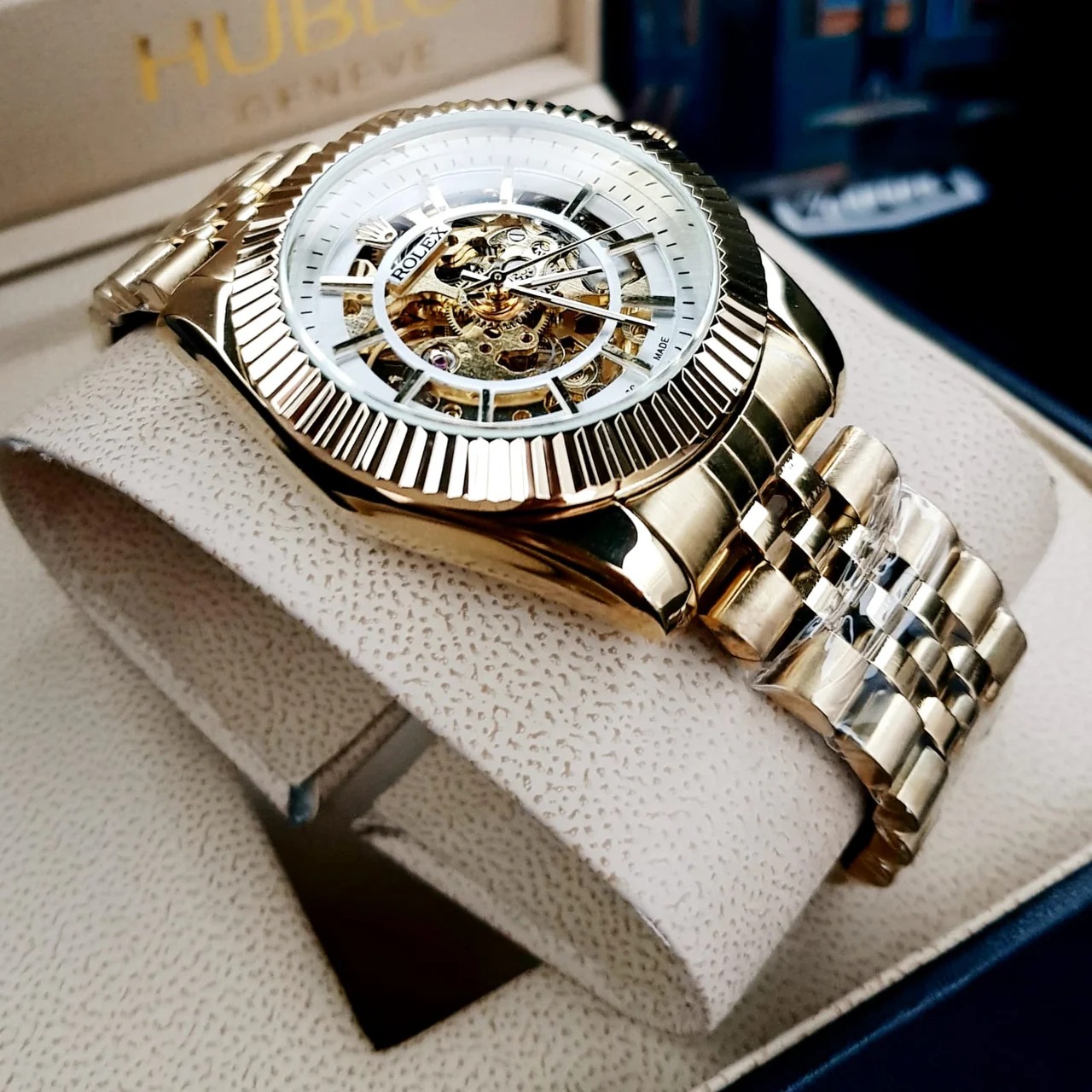 Reloj automático de lujo