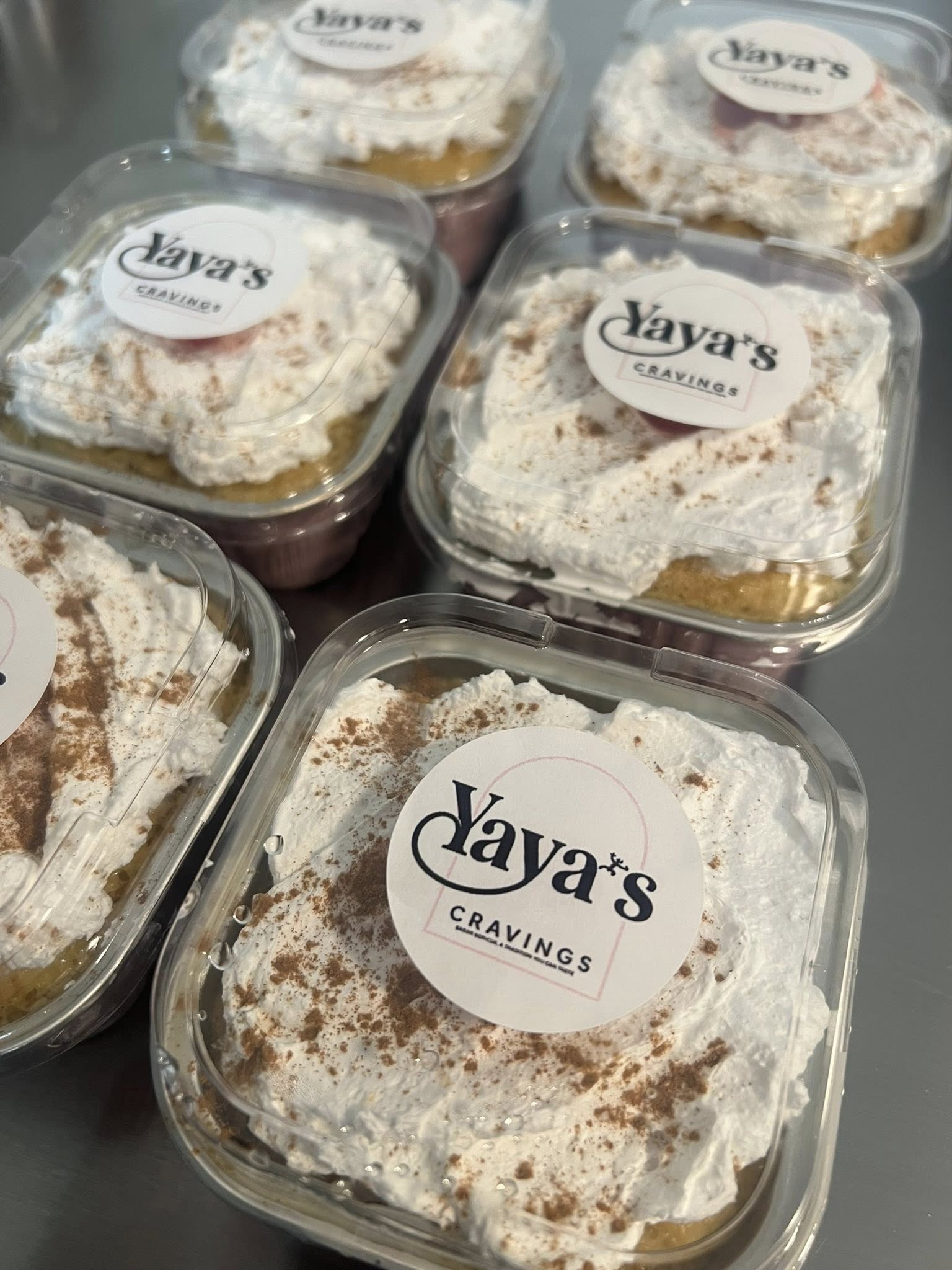 Puerto-Rican Tres Leches Cake 9" aluminium mold (6 portions)