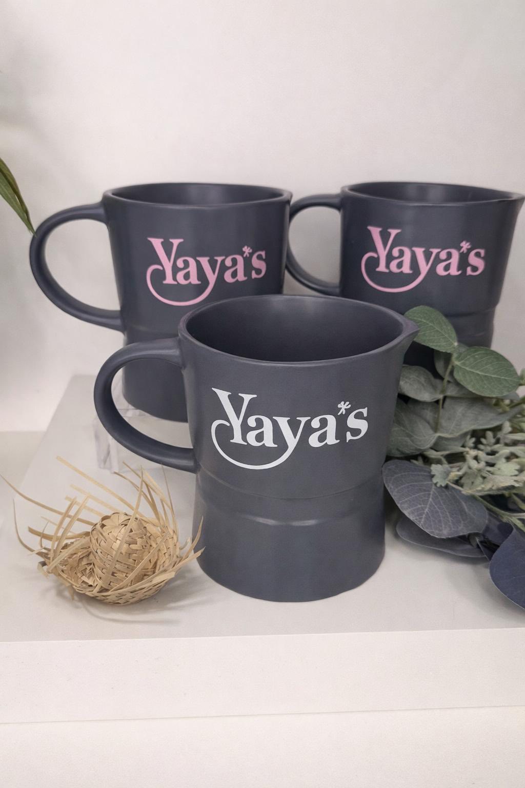 Inspirational Mug- Our Yaya’s Cravings Greca mug is now available. 