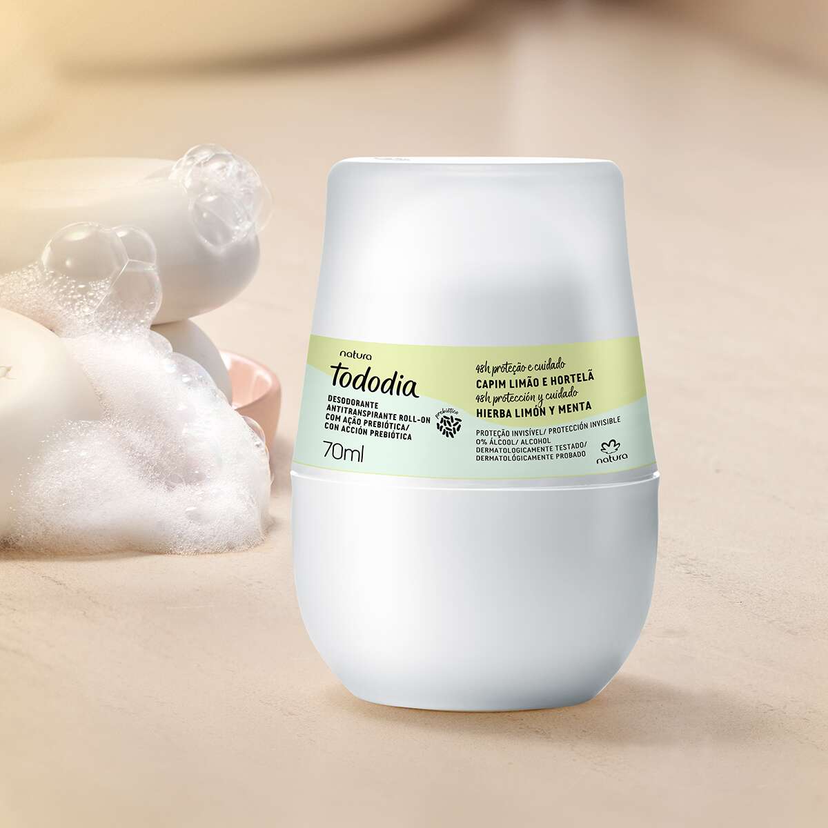 Tododia Desodorantes Roll-On Natura | Tododia Roll-On Deodorants Natura (70ml)