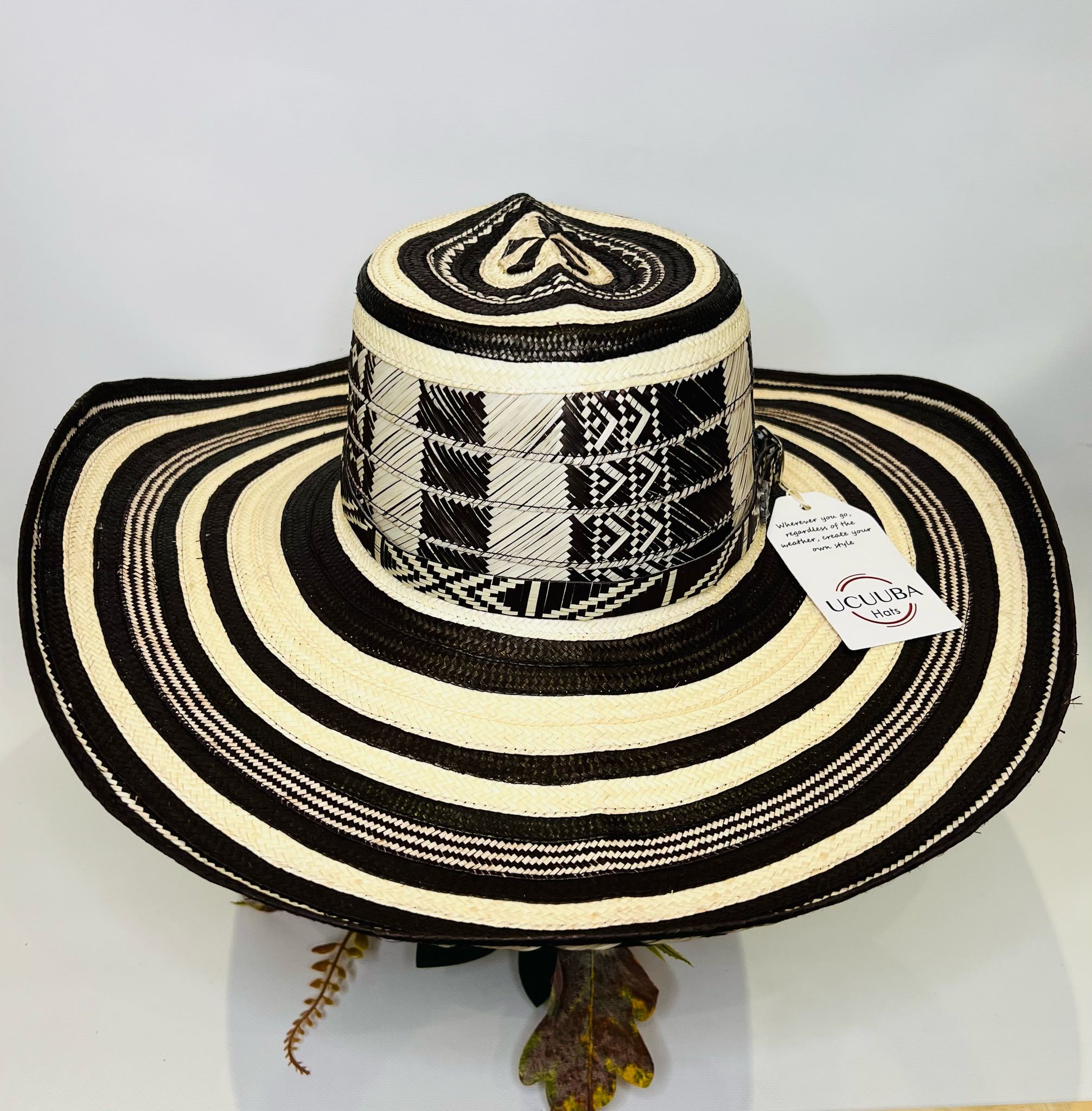 Sombrero Vueltiao Tradicional Colombiano | Traditional Colombian Vueltiao Hat
