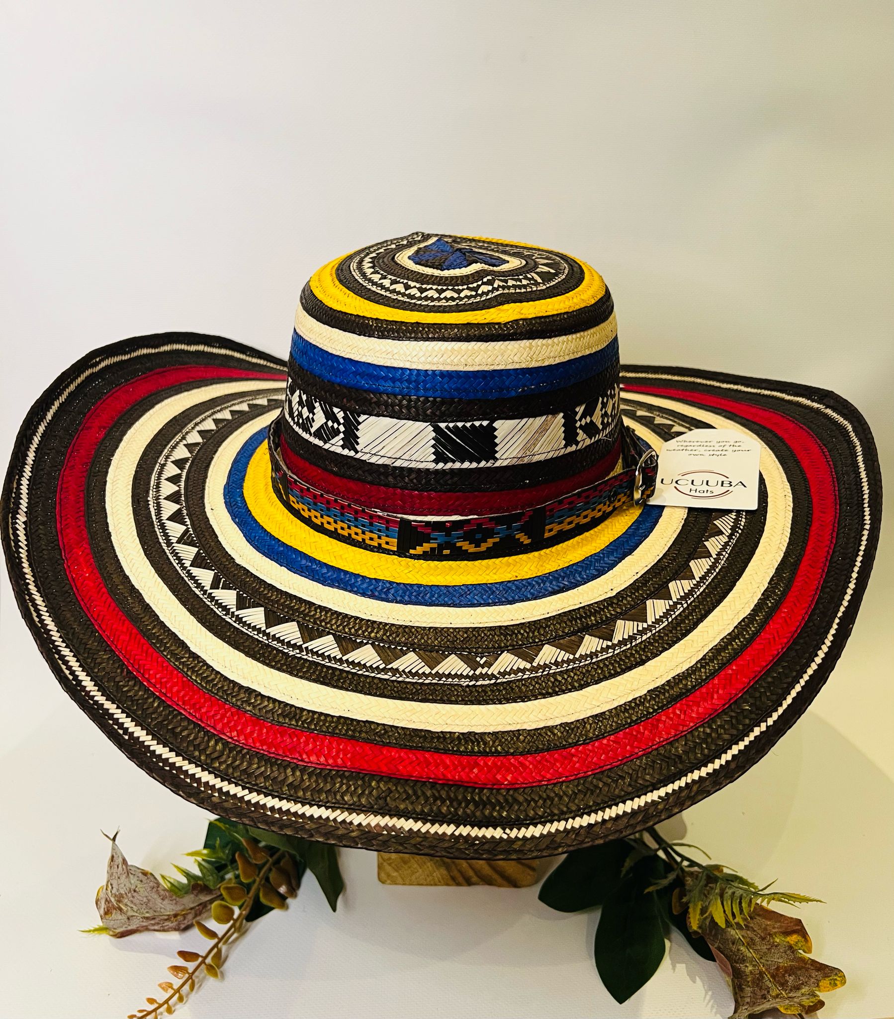 Sombrero Vueltiao Tradicional Colombiano | Traditional Colombian Vueltiao Hat