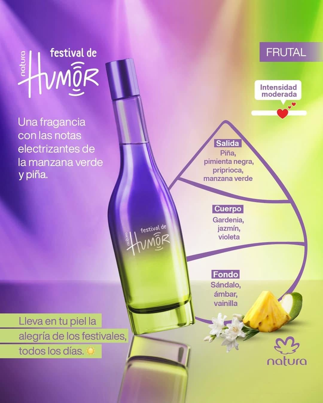 Perfume Humor Femenino Natura | Humor Women's Perfume Natura (75ml)