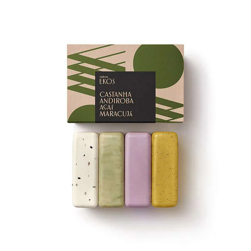 Jabones en Barra Puro Vegetal Ekos Natura | Exfoliating Soap Bars Pure Vegetable Ekos Natura