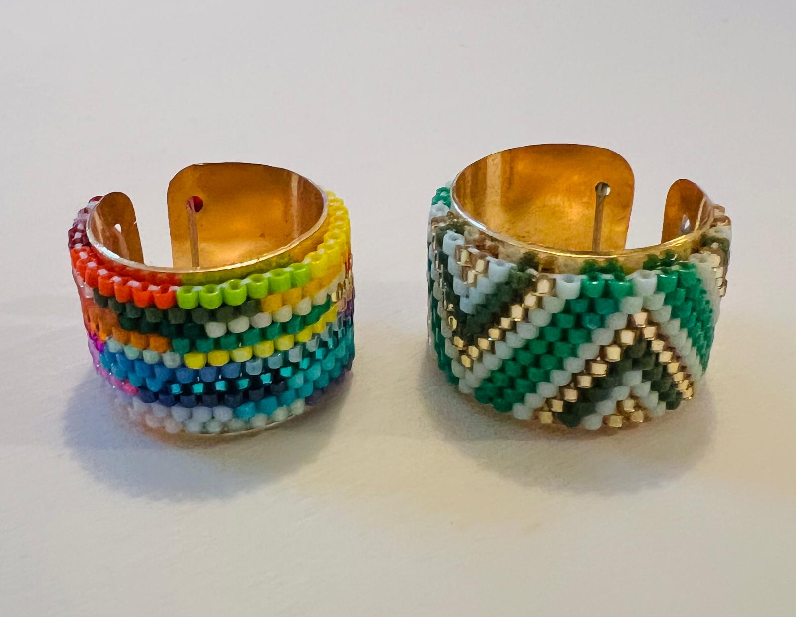 Anillos Coloridos Miyuki | Colorful Miyuki Rings