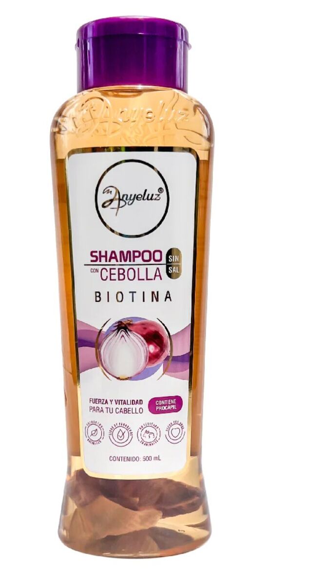 Shampoo y Acondicionador de Cebolla Anyeluz | Onion Shampoo and Conditioner Anyeluz (500ml)