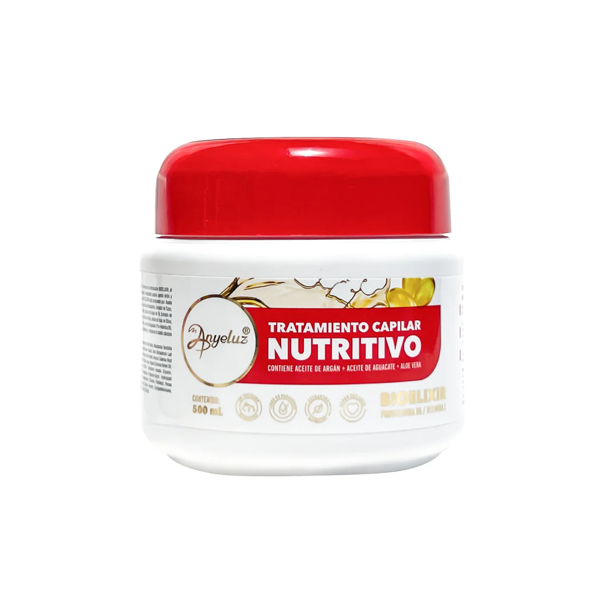 Tratamiento Nutritivo Capilar Anyeluz | Nutritivo Hair Treatment Anyeluz 500ml