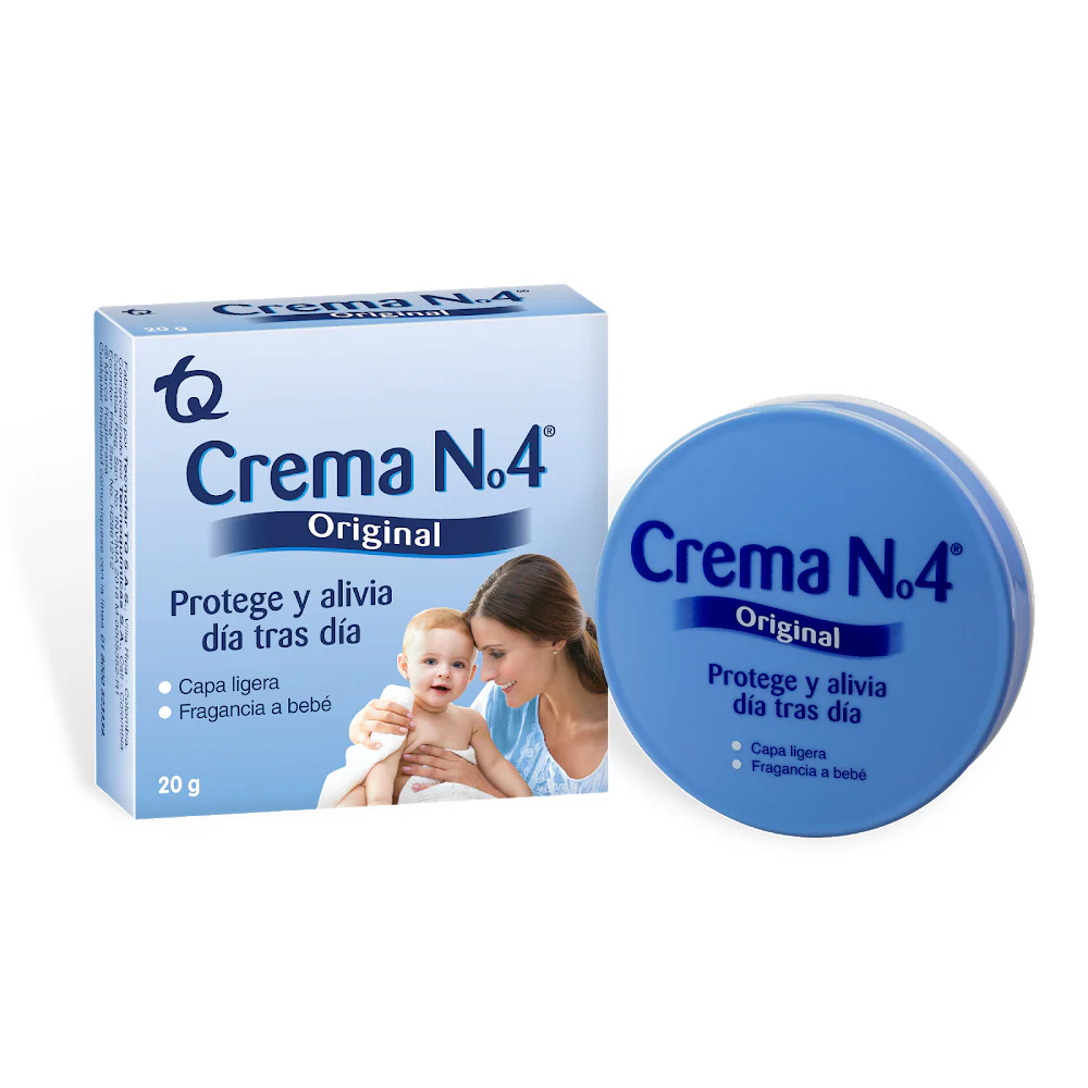 Crema N. 4 Original Antipañalitis | Original Cream N4 Diaper Rash Cream 100ml