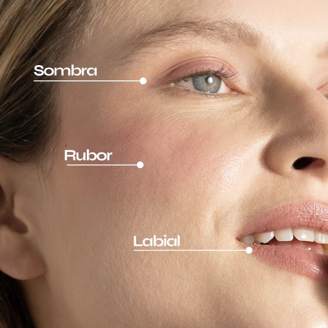 Rubor, Sombra & Labial, Barra 3 en 1 Ollie | Ollie 3 in 1 Blush, Eyeshadow and Lipstick Bar (4.5g)