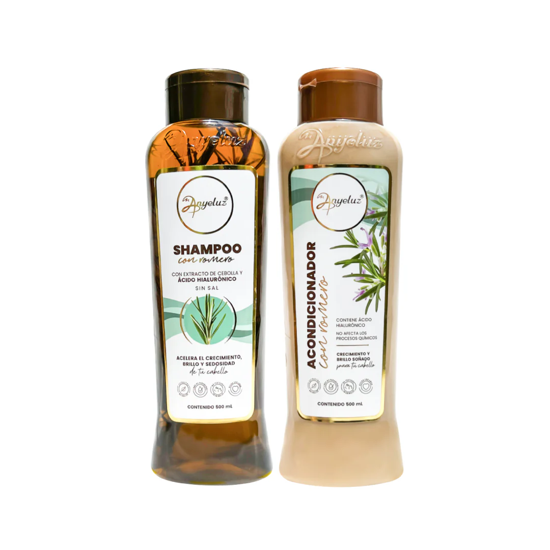 Shampoo y Acondicionador Romero Anyeluz | Anyeluz Rosemery Shampoo & Conditioner