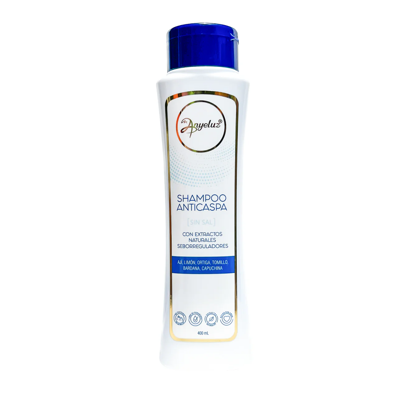 Shampoo Anticaspa Anyeluz | Anti-Dandruff Shampoo Anyeluz (400ml)