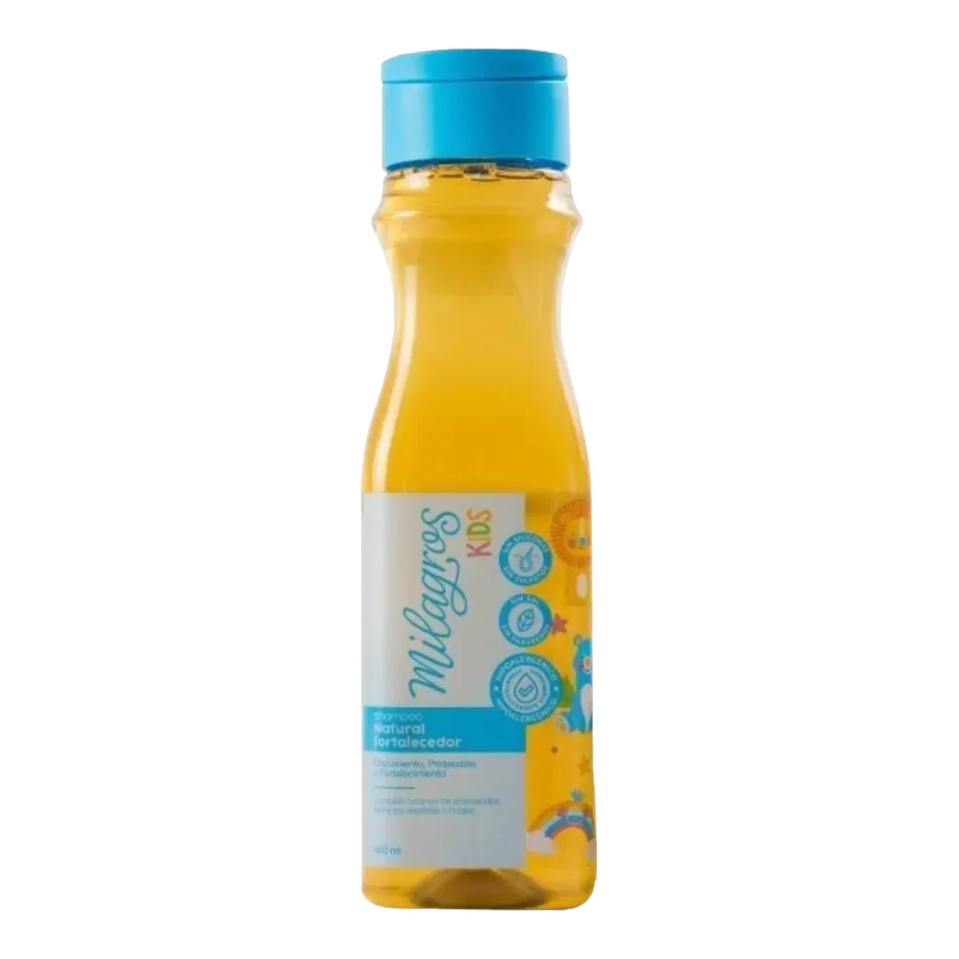 Milagros Shampoo Natural Fortalecedor Kids | Milagros Kids Natural Strengthening Shampoo (450ml)