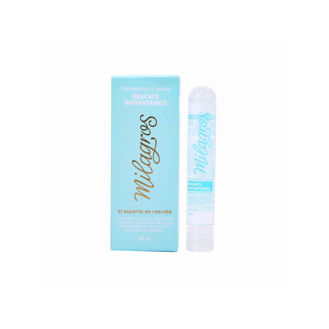 Milagros Tratamiento Capilar Rescate Instantáneo El Experto en Rescate | Milagros Instant Rescue Hair Treatment: The Rescue Expert