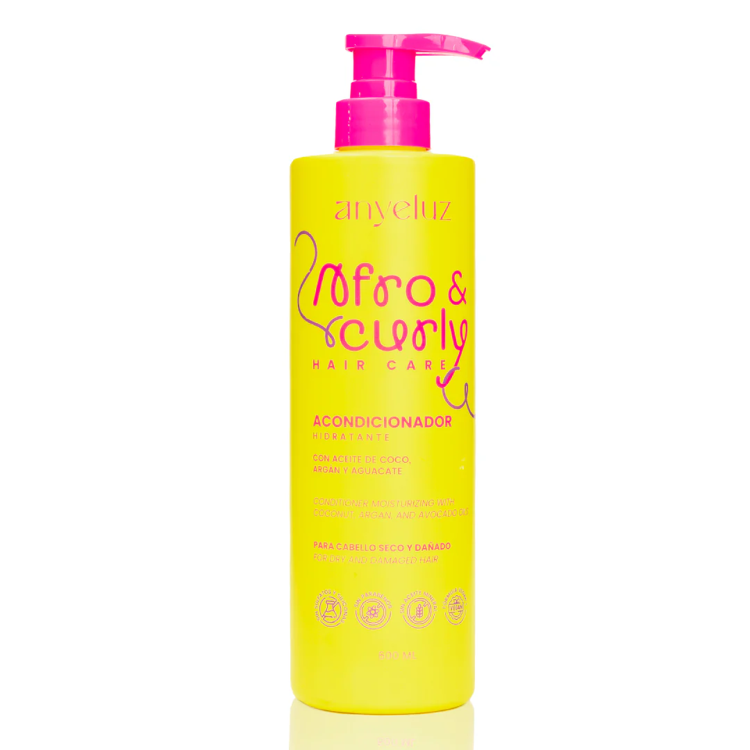 Anyeluz Kit Afro & Curly | Anyeluz Afro & Curly Hair Care Set (600ml)