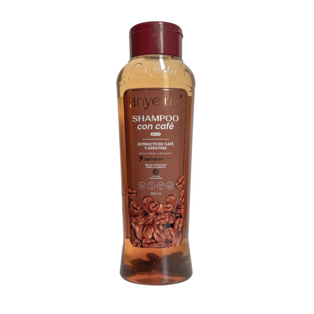 Shampoo con Cafe Anyeluz | Coffee Shampoo Anyeluz