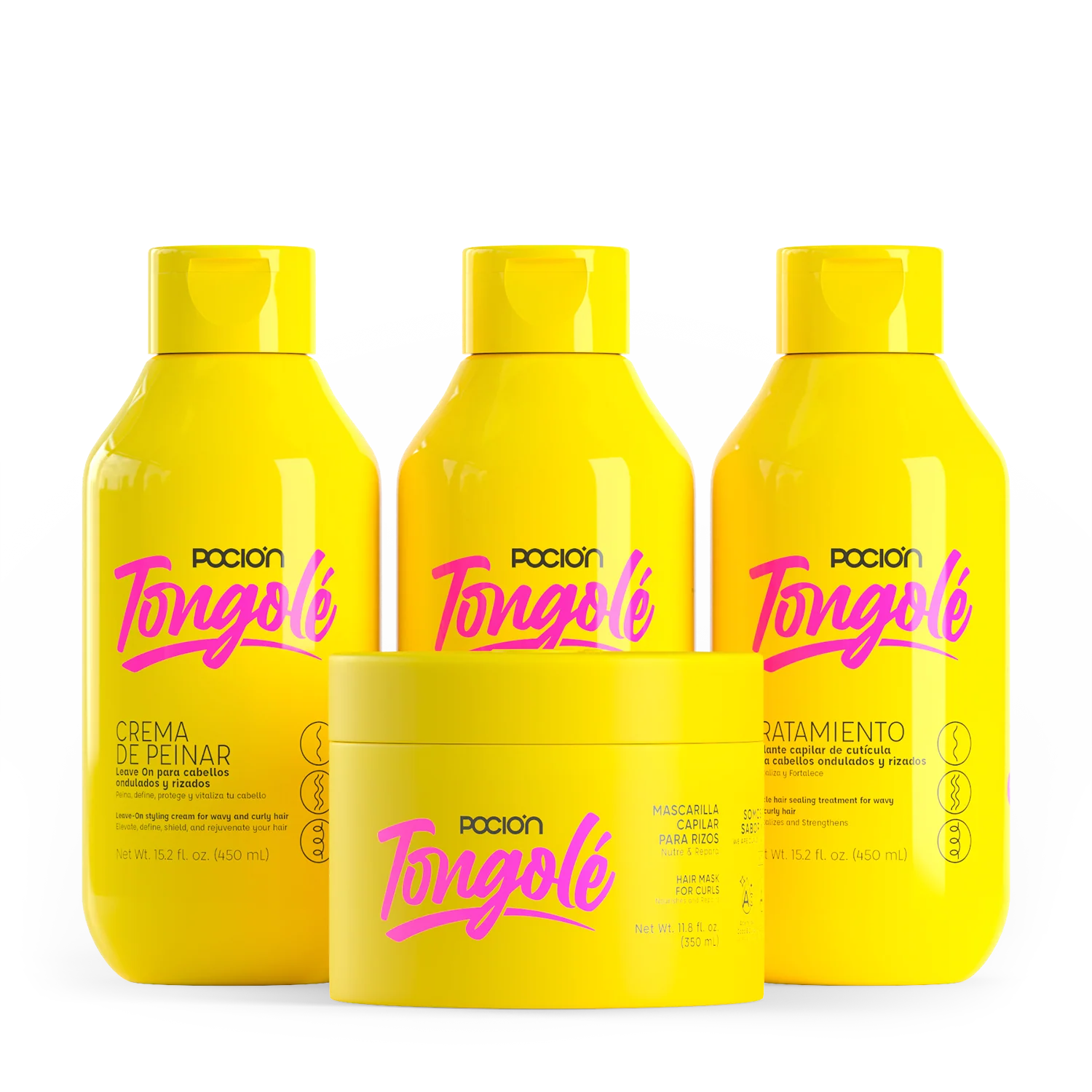 Kit para Rizos Tongolé La Pocion | Tongolé The Potion Curl Kit (450ml)