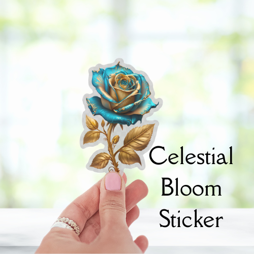 Celestial Bloom Sticker
