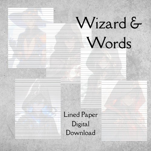 Wizard & Words Lined Paper