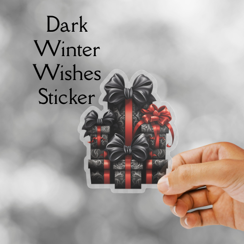Dark Winter Wishes Sticker
