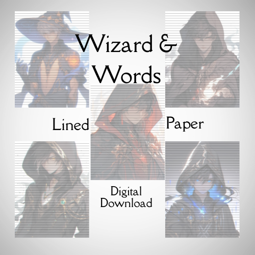Wizard & Words Lined Paper