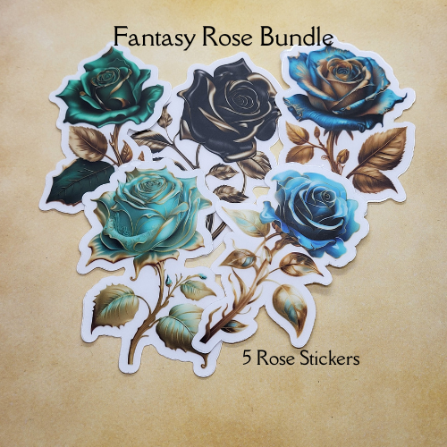 Fantasy Rose Sticker Bundle