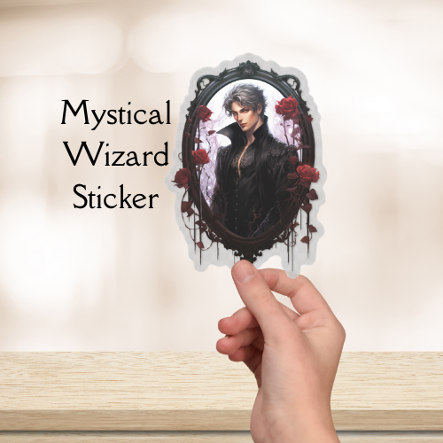 Mystical Wizard Sticker