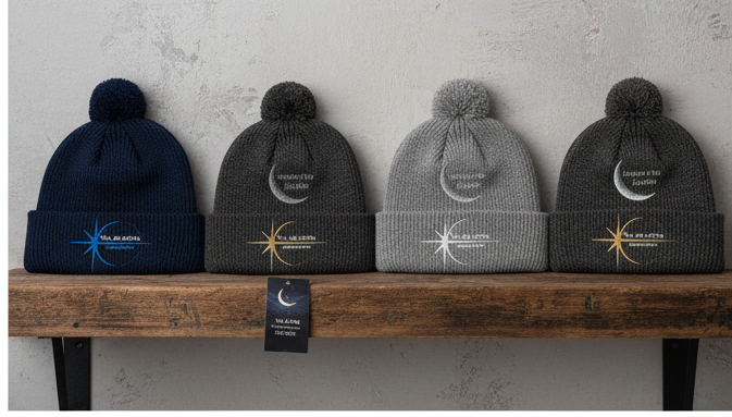 Gorros de algodón Via Ad Astra