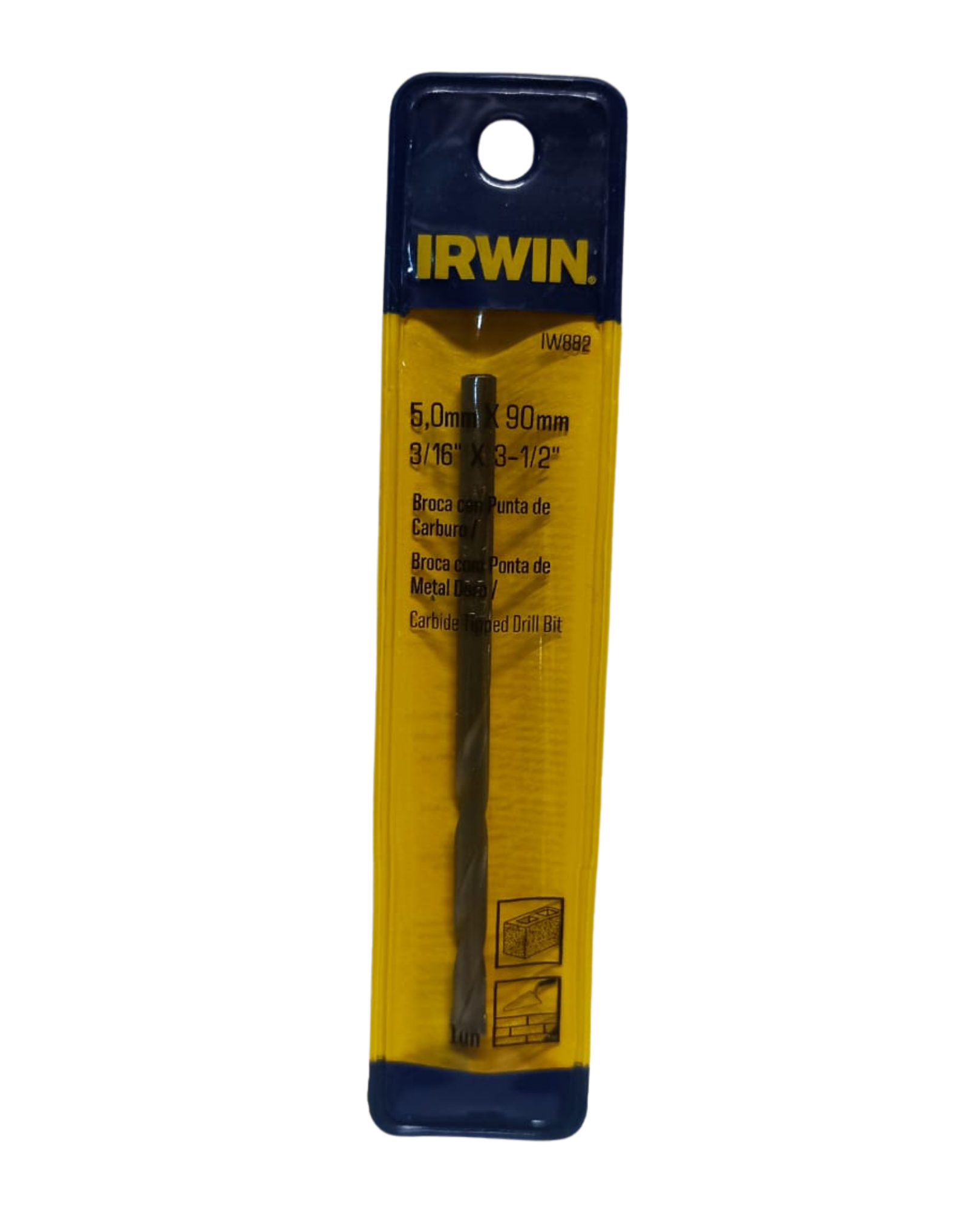 Mecha de Concreto 5mm x 90mm IRWIN