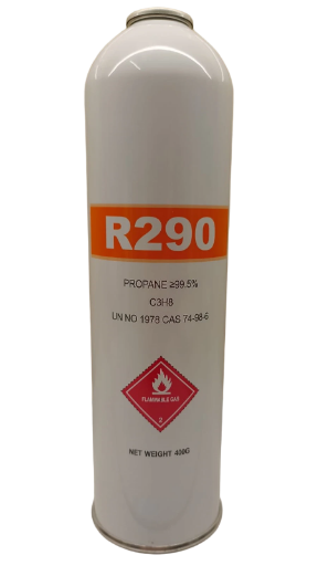 Refrigerante R290 400g en LATA
