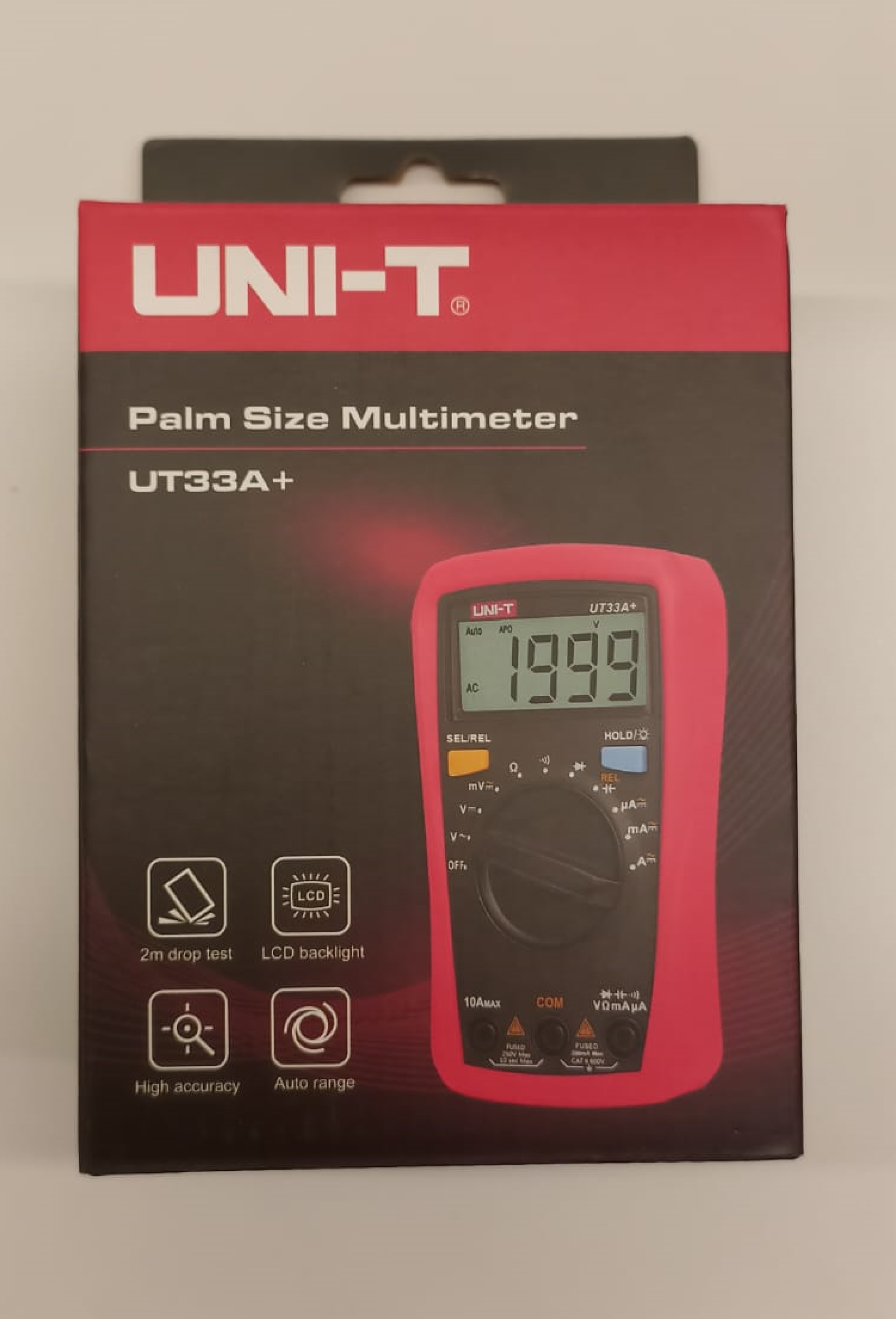 Tester Multimetro UT33A+ con Capacimetro