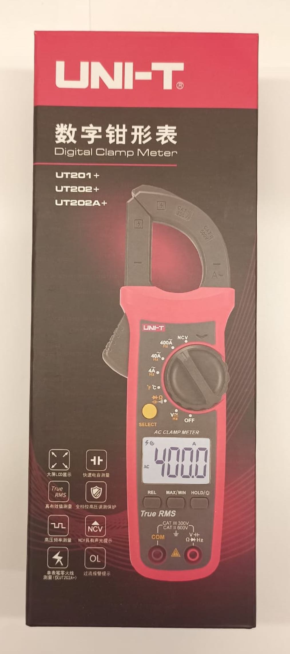 Pinza Amperimetrica UNI-T UT201+
