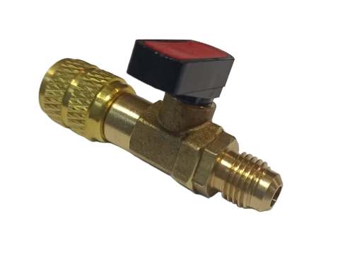 Adaptador para R410 con Llave de Paso