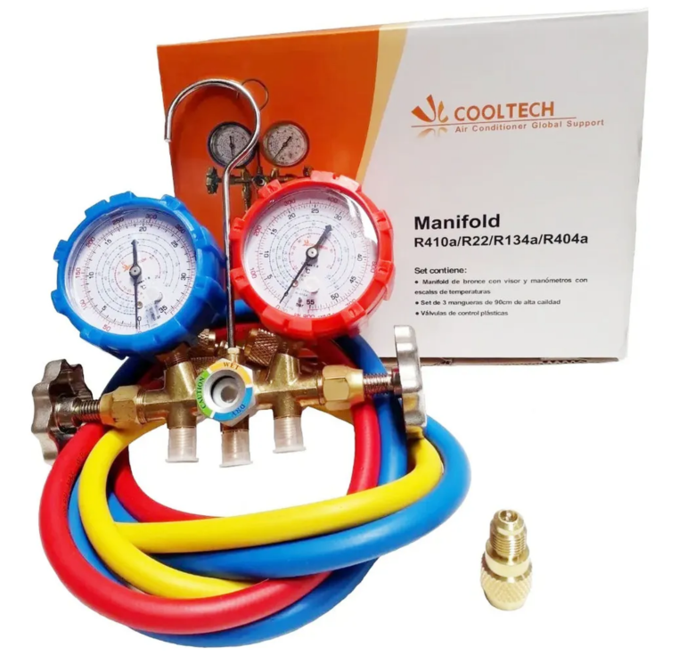 Manifold de Refrigeración con Visor COOLTECH