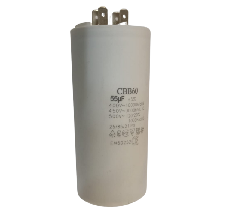 Capacitor Plastico de 55µF 