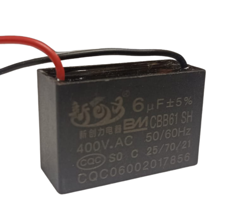 Minicapacitor de 6µF con CABLE
