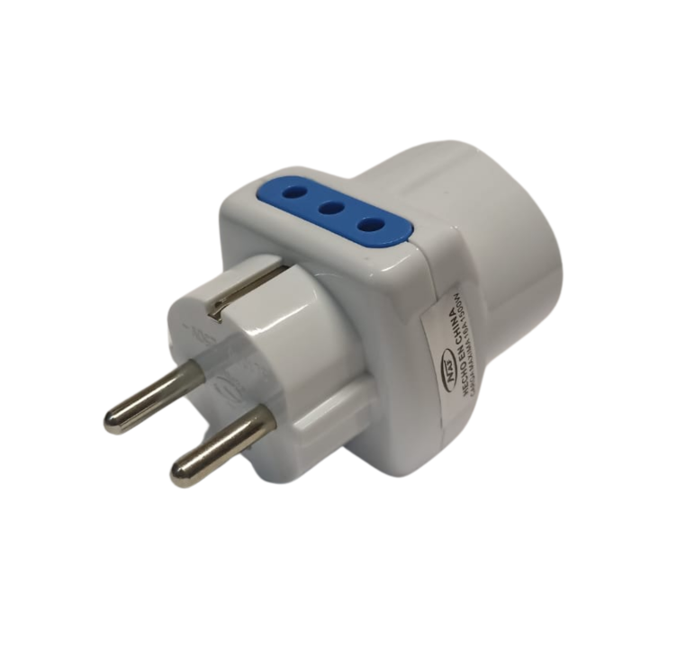 Adaptador Shucko Salida Shucko + 2 Modular  COD- 2399