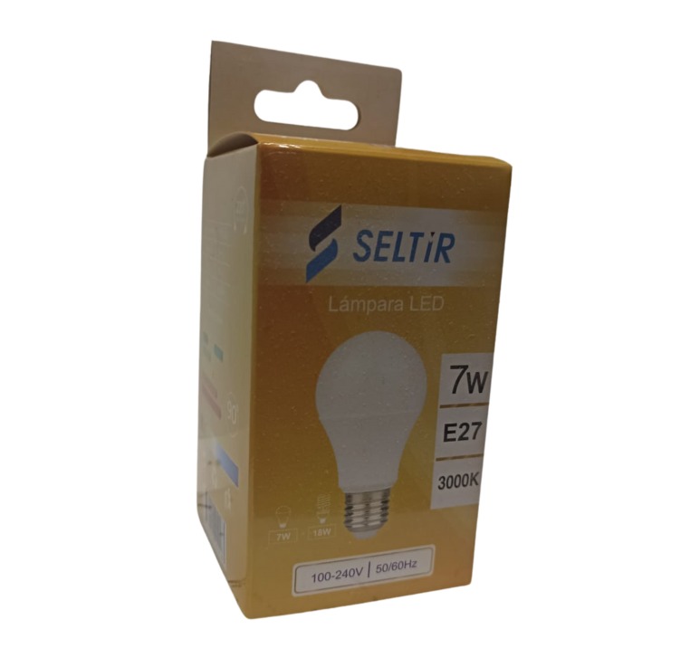 Lampara LED 7W E27 CALIDA