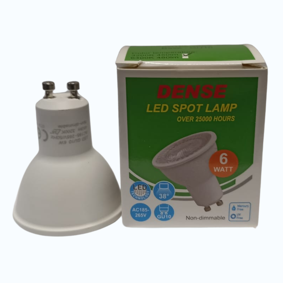 Lampara Dicroica LED de 6W GU10 Calida