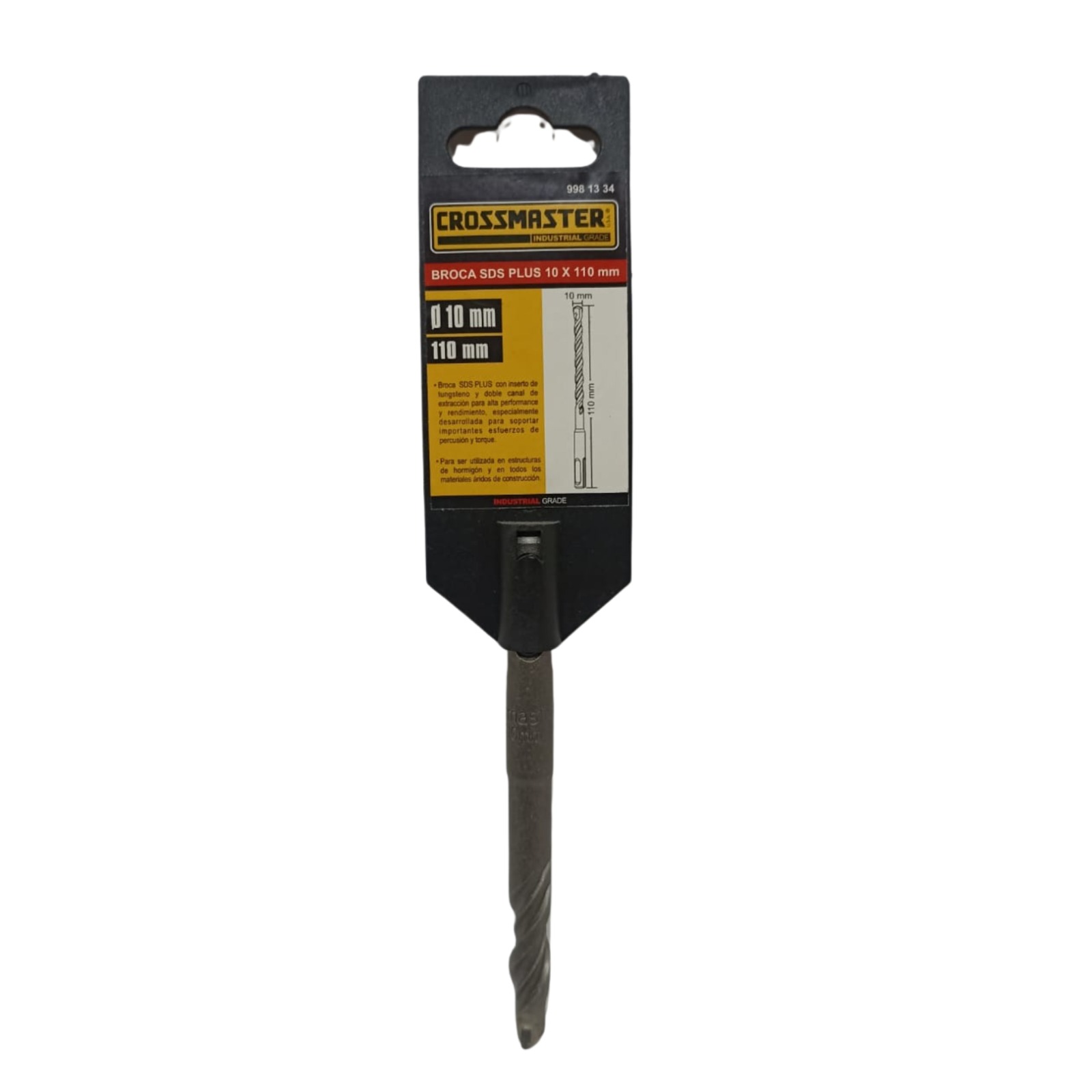 Broca 10 x 110 mm SDS Plus Crossmaster