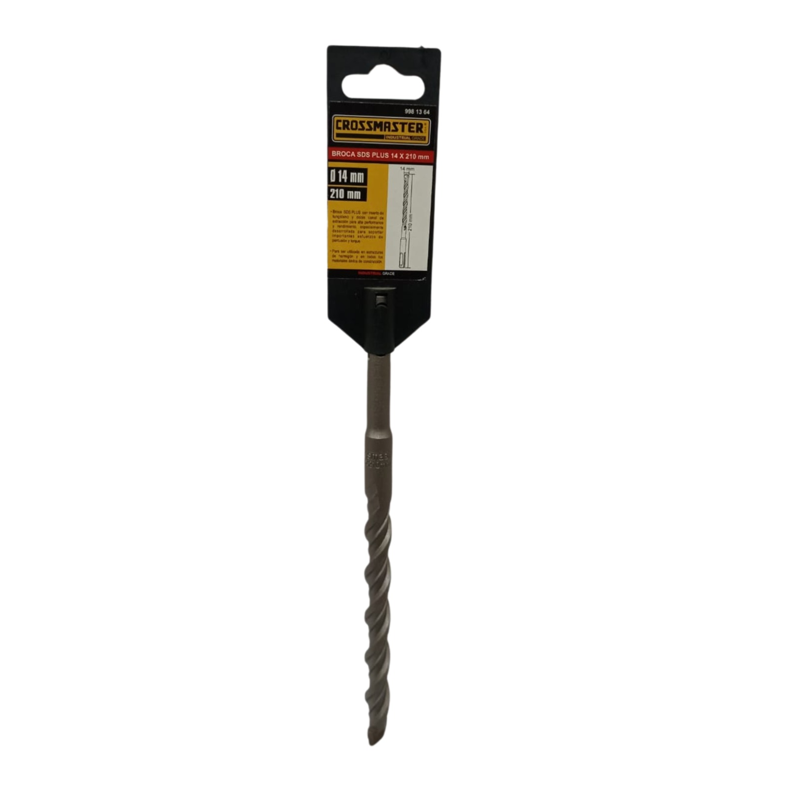 Broca 14 x 210 mm SDS Plus Crossmaster
