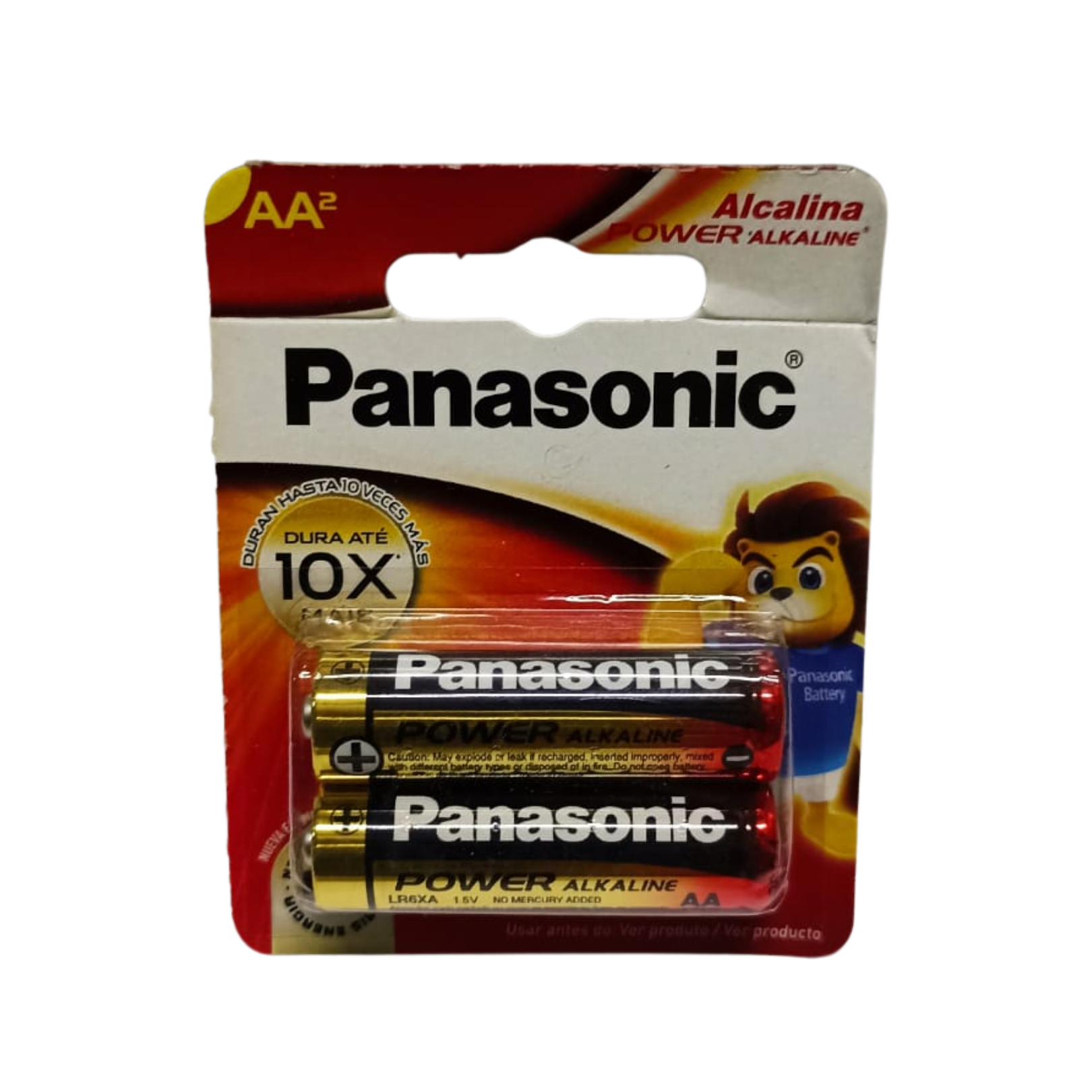 Pack de 2 Pilas Panasonic AA Alcalinas