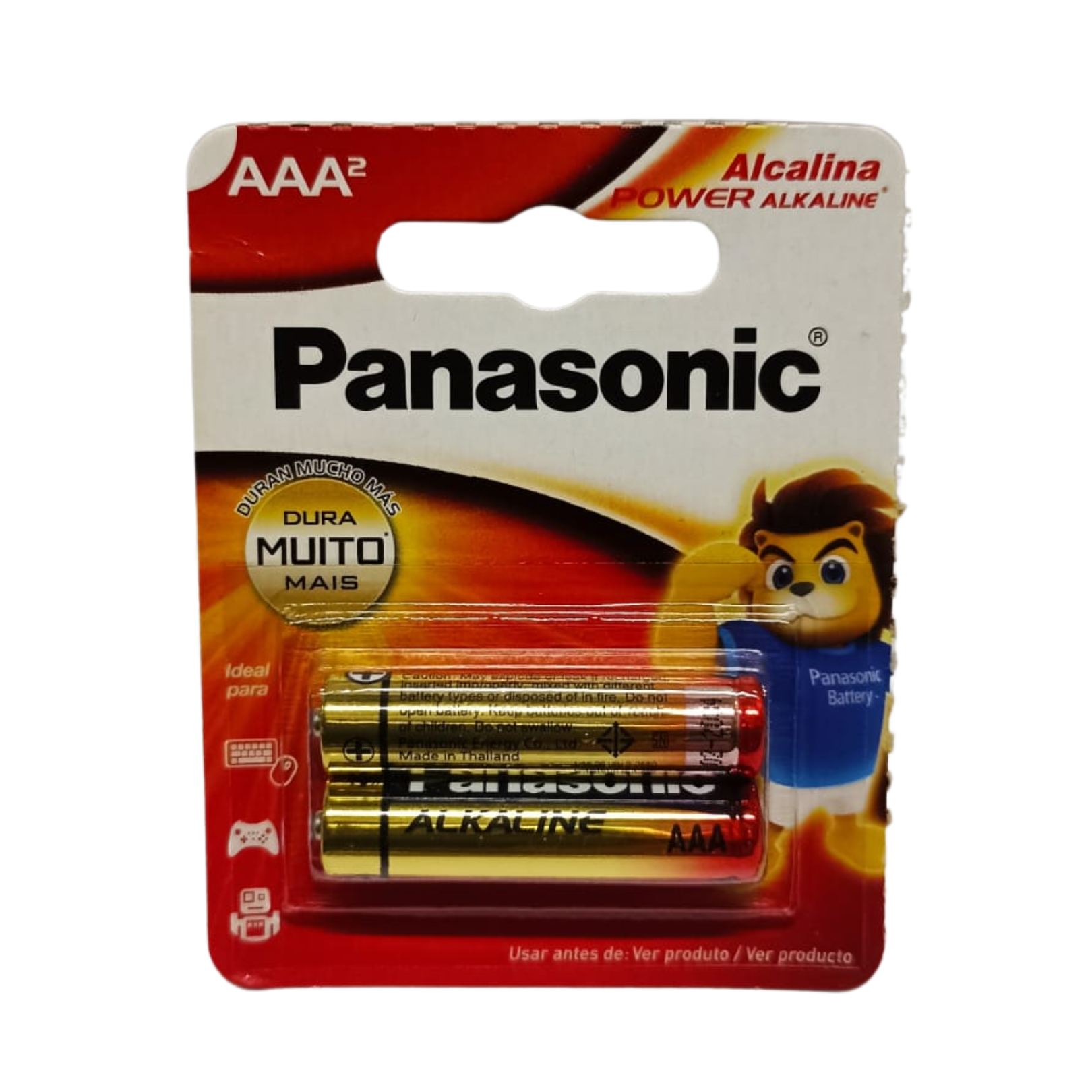 Pack de 2 Pilas Panasonic AAA Alcalinas