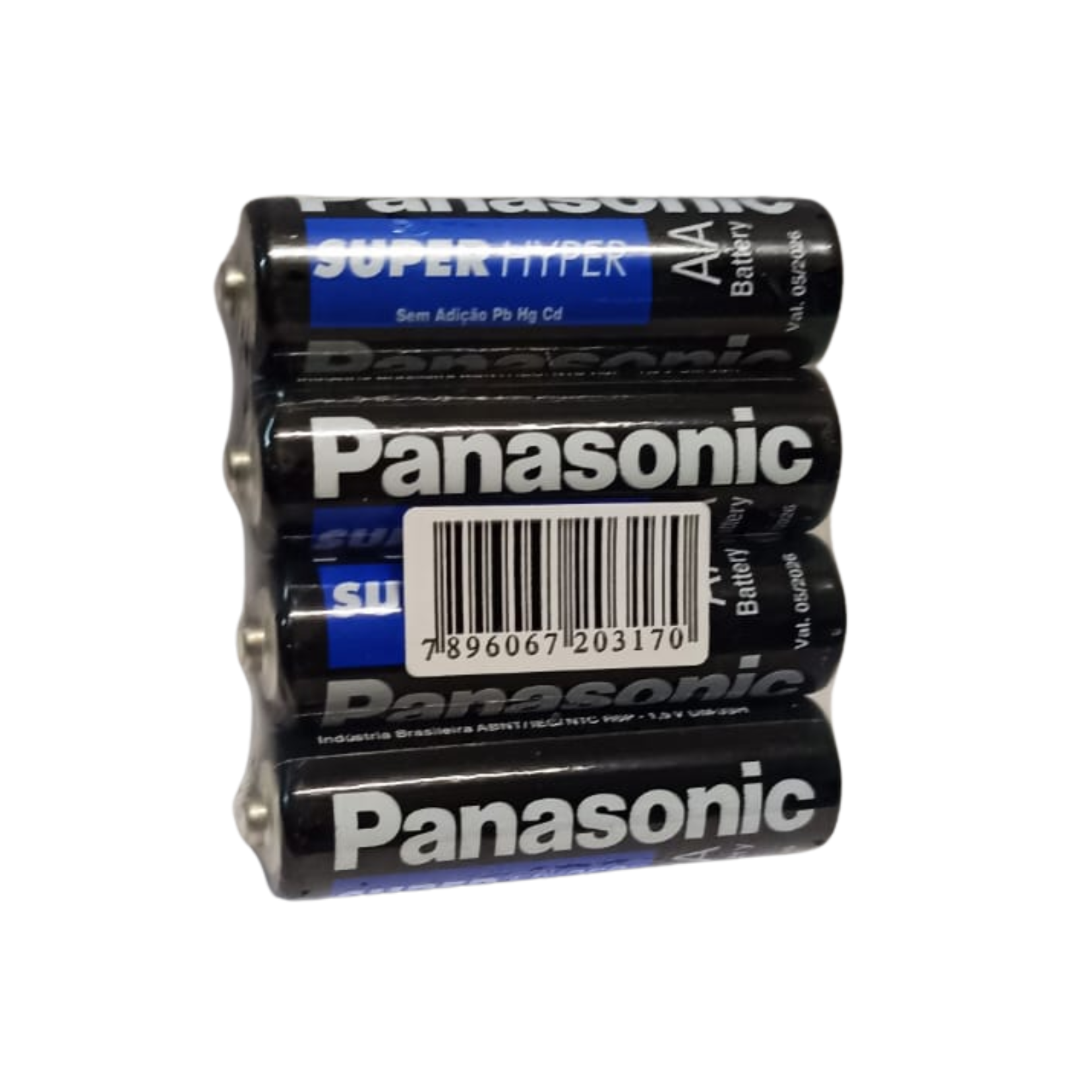 Pack de 4 Pilas AA PANASONIC Comunes