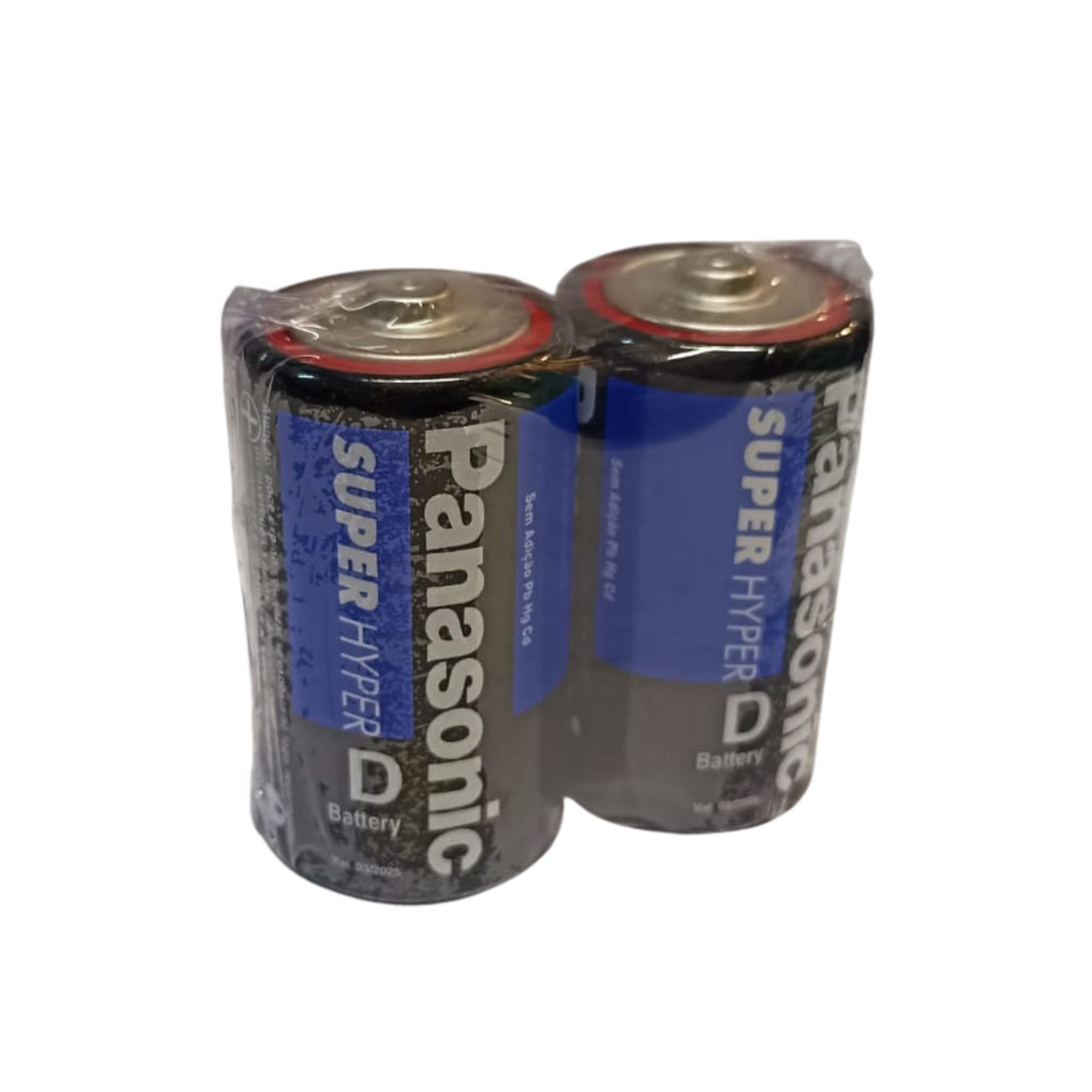 Pack de 2 Pilas Grandes (D) PANASONIC