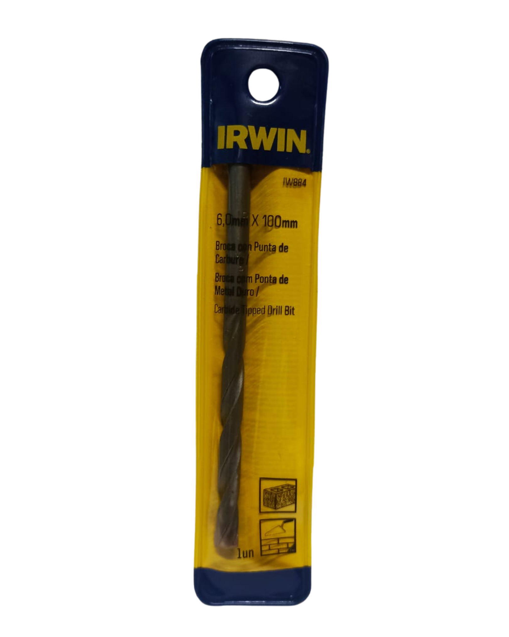Mecha de Concreto 6mm x 100mm IRWIN