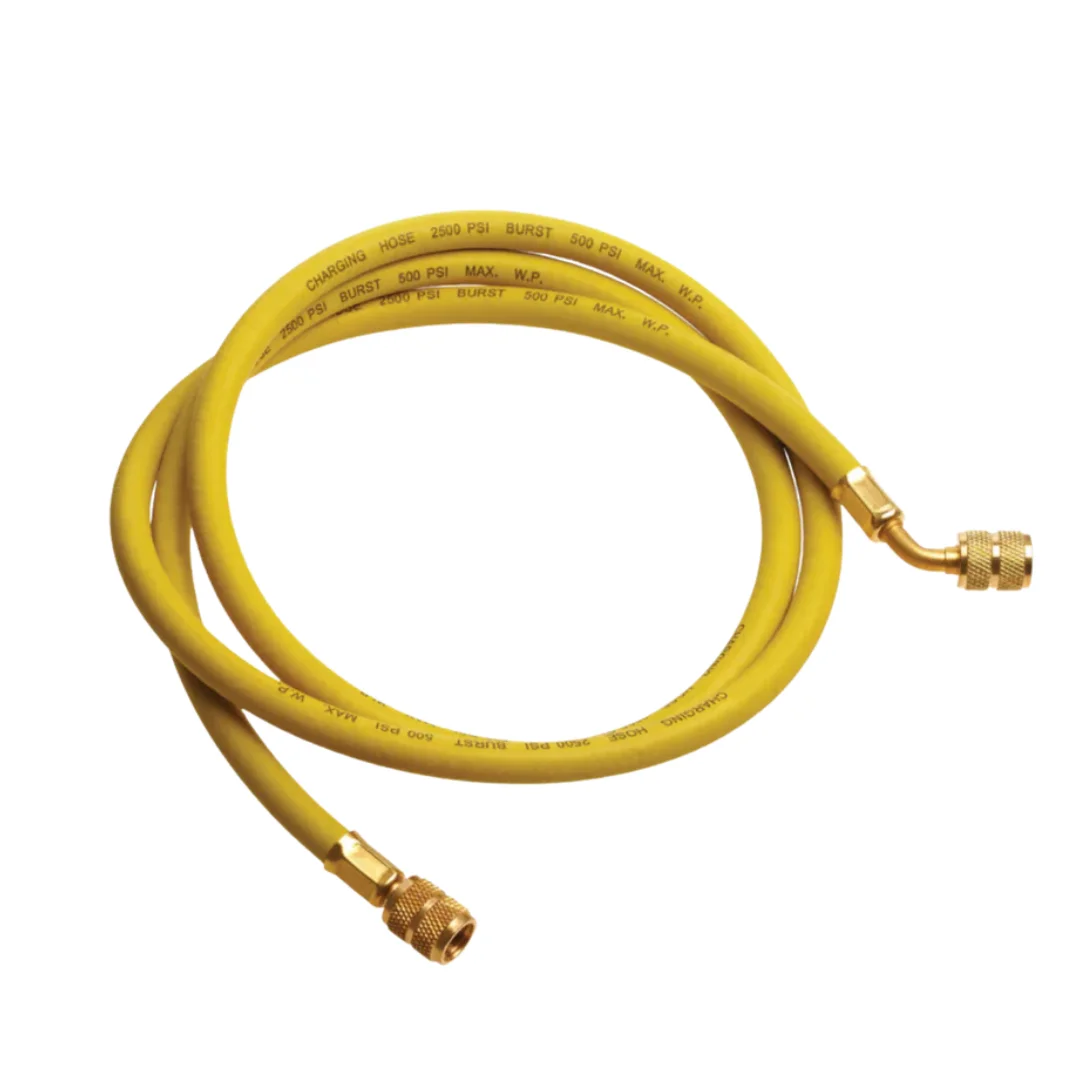 Manguera para Manifold R22 AMARILLA de 1.20M de largo