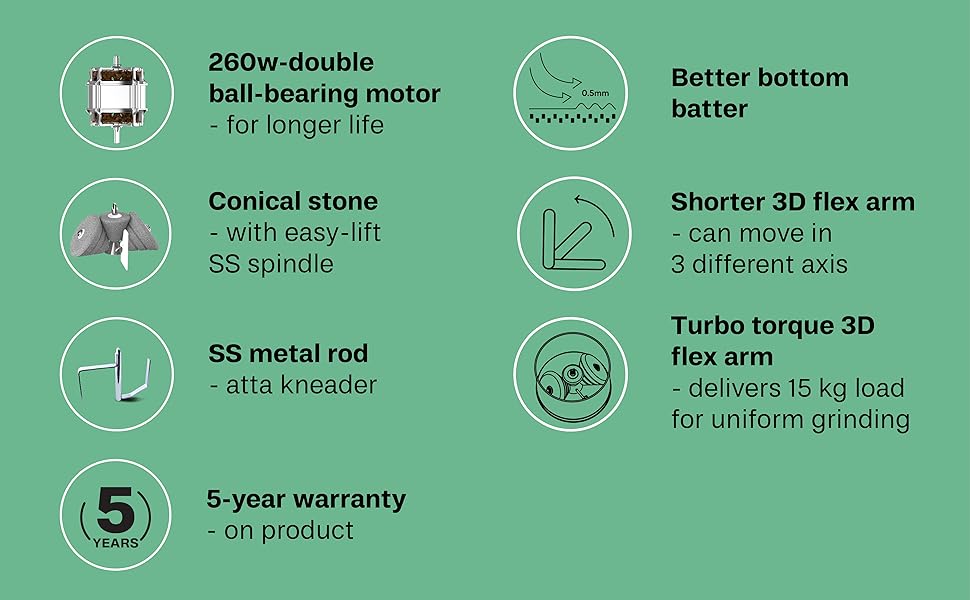 Butterfly Elektra 2L Wet Grinder 230 VOLTS