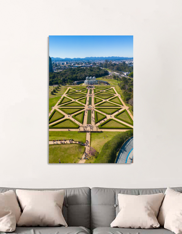 Quadro Decorativo Jardim Botânico